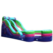 big inflatable slide